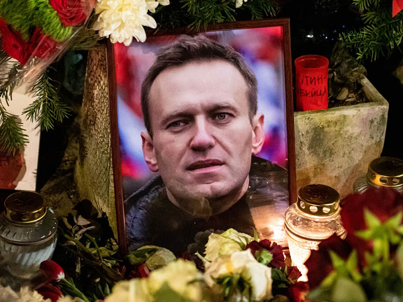 Memorial for Alexei Navalny